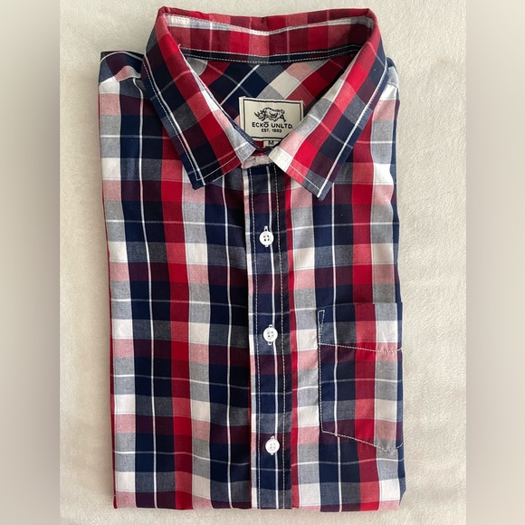 Ecko Unltd Casual Button Down Plaid for men - Picture 2 of 6